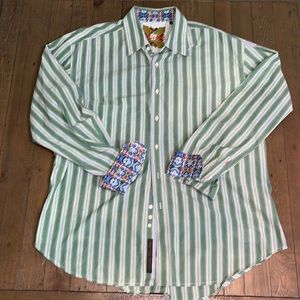 Robert Graham 2XL Long Sleeve Button-Down Shirt
